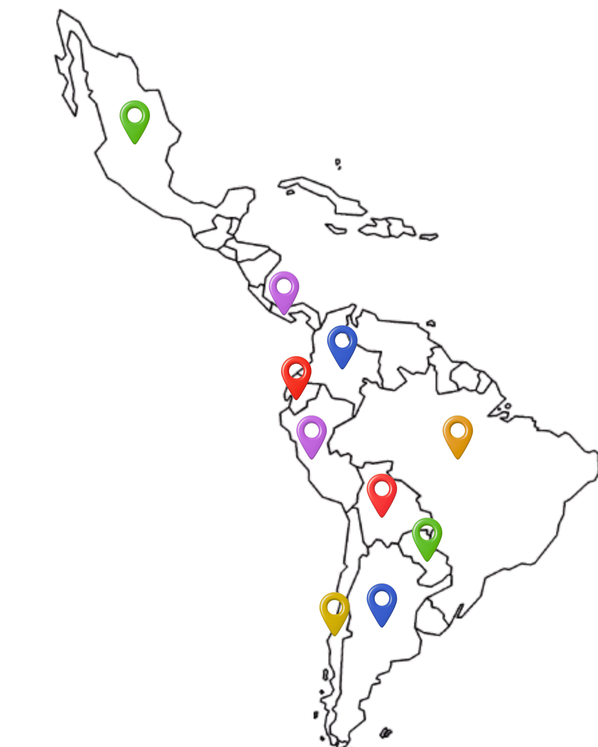 LATIN AMERICA MAP (2)